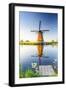 Netherlands, South Holland, Kinderdijk. Windmills-Francesco Iacobelli-Framed Photographic Print