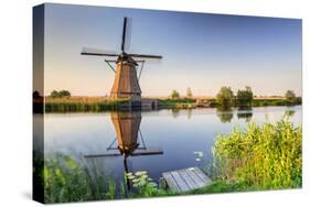 Netherlands, South Holland, Kinderdijk. Windmills-Francesco Iacobelli-Stretched Canvas