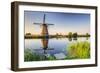 Netherlands, South Holland, Kinderdijk. Windmills-Francesco Iacobelli-Framed Photographic Print