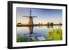 Netherlands, South Holland, Kinderdijk. Windmills-Francesco Iacobelli-Framed Photographic Print