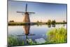 Netherlands, South Holland, Kinderdijk. Windmills-Francesco Iacobelli-Mounted Photographic Print