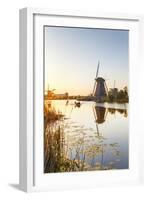 Netherlands, South Holland, Kinderdijk. Windmills-Francesco Iacobelli-Framed Photographic Print