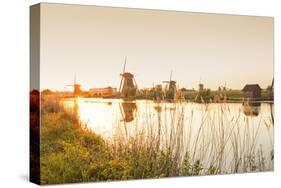 Netherlands, South Holland, Kinderdijk. Windmills-Francesco Iacobelli-Stretched Canvas