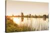 Netherlands, South Holland, Kinderdijk. Windmills-Francesco Iacobelli-Stretched Canvas