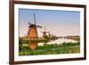 Netherlands, South Holland, Kinderdijk. Windmills-Francesco Iacobelli-Framed Photographic Print