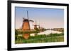 Netherlands, South Holland, Kinderdijk. Windmills-Francesco Iacobelli-Framed Photographic Print