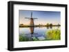 Netherlands, South Holland, Kinderdijk. Windmills-Francesco Iacobelli-Framed Photographic Print