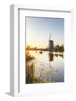 Netherlands, South Holland, Kinderdijk. Windmills-Francesco Iacobelli-Framed Photographic Print