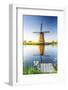 Netherlands, South Holland, Kinderdijk. Windmills-Francesco Iacobelli-Framed Photographic Print