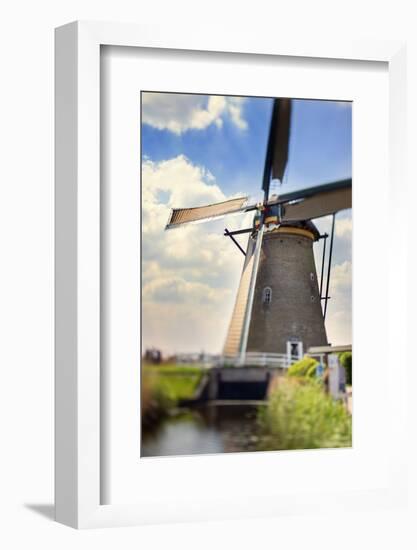 Netherlands, South Holland, Kinderdijk. Windmills-Francesco Iacobelli-Framed Photographic Print