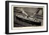 Netherlands Steamship, Dampfer Christiaan Huygens-null-Framed Giclee Print