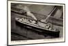 Netherlands Steamship, Dampfer Christiaan Huygens-null-Mounted Giclee Print