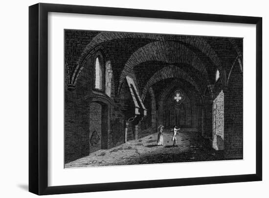 Netley Abbey, Hampshire-null-Framed Art Print