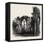 Netley Abbey, UK, 19th Century-null-Framed Stretched Canvas