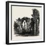 Netley Abbey, UK, 19th Century-null-Framed Giclee Print