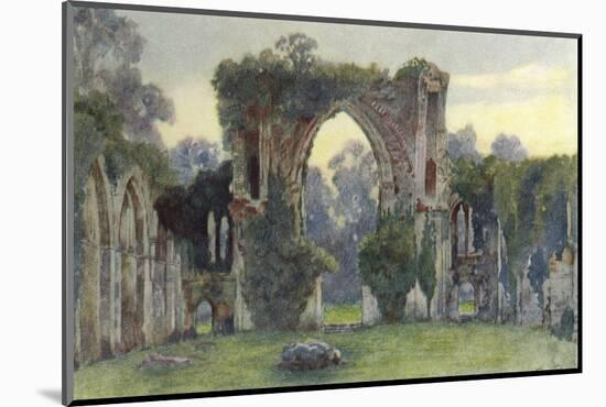 Netley Abbey, West, 1908-Warwick Goble-Mounted Photographic Print