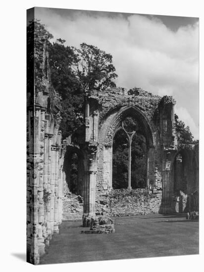 Netley Abbey-null-Stretched Canvas