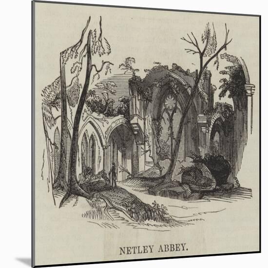 Netley Abbey-null-Mounted Giclee Print