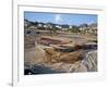 Nets Laid Out to Dry on Dockside, Mindelo, Sao Vicente, Cape Verde Islands, Atlantic, Africa-Renner Geoff-Framed Photographic Print