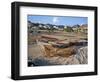 Nets Laid Out to Dry on Dockside, Mindelo, Sao Vicente, Cape Verde Islands, Atlantic, Africa-Renner Geoff-Framed Photographic Print