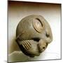 Netsuke carved in the form of a rat, one of the 12 animals of the Japanese zodiac. Artist: Unknown-Unknown-Mounted Giclee Print