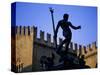 Nettuno (Neptune) Statue, Piazza Maggiore, Bologna, Emilia Romagna, Italy, Europe-Oliviero Olivieri-Stretched Canvas