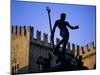 Nettuno (Neptune) Statue, Piazza Maggiore, Bologna, Emilia Romagna, Italy, Europe-Oliviero Olivieri-Mounted Photographic Print