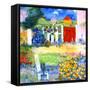 Netty Lives in Karlsruhe-Mike Smith-Framed Stretched Canvas