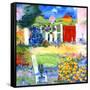 Netty Lives in Karlsruhe-Mike Smith-Framed Stretched Canvas