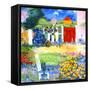 Netty Lives in Karlsruhe-Mike Smith-Framed Stretched Canvas