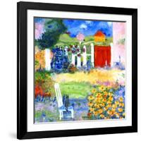 Netty Lives in Karlsruhe-Mike Smith-Framed Premium Giclee Print