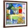 Netty Lives in Karlsruhe-Mike Smith-Framed Premium Giclee Print