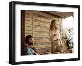 Network, Darryl Hickman, Faye Dunaway, 1976-null-Framed Photo