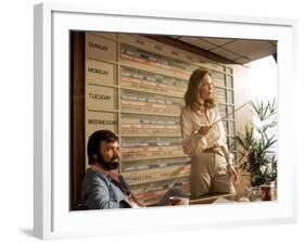 Network, Darryl Hickman, Faye Dunaway, 1976-null-Framed Photo