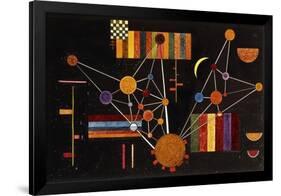 Network Seen from Above, No.231; Geflecht Von Oben, No. 231, 1927-Wassily Kandinsky-Framed Giclee Print