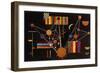 Network Seen from Above, No.231; Geflecht Von Oben, No. 231, 1927-Wassily Kandinsky-Framed Premium Giclee Print