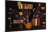 Network Seen from Above, No.231; Geflecht Von Oben, No. 231, 1927-Wassily Kandinsky-Mounted Premium Giclee Print