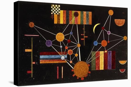 Network Seen from Above, No.231; Geflecht Von Oben, No. 231, 1927-Wassily Kandinsky-Stretched Canvas