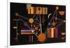 Network Seen from Above, No.231; Geflecht Von Oben, No. 231, 1927-Wassily Kandinsky-Framed Giclee Print