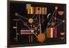 Network Seen from Above, No.231; Geflecht Von Oben, No. 231, 1927-Wassily Kandinsky-Framed Giclee Print