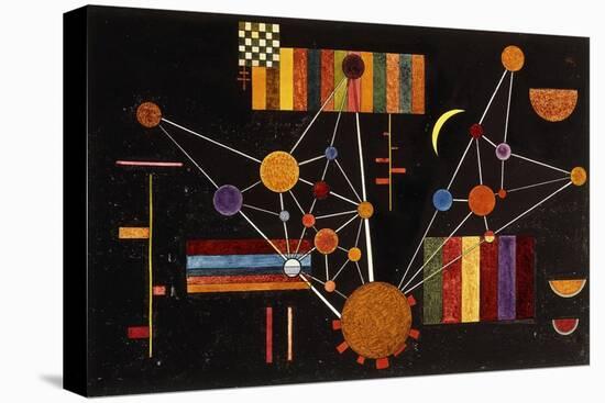 Network Seen from Above, No.231; Geflecht Von Oben, No. 231, 1927-Wassily Kandinsky-Stretched Canvas