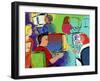 Network-Diana Ong-Framed Giclee Print