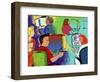 Network-Diana Ong-Framed Giclee Print