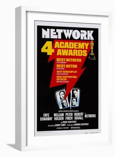 Network-null-Framed Art Print