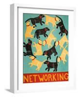 Networking-Stephen Huneck-Framed Giclee Print