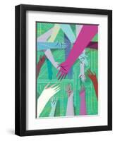 Networks, 2010-A.Richard Allen-Framed Premium Giclee Print