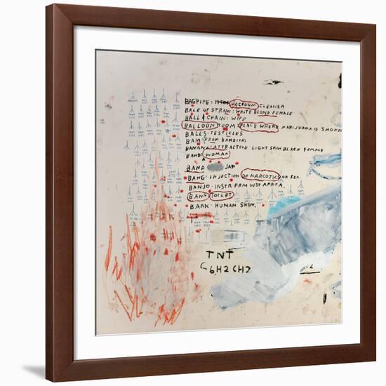 Neu-Jean-Michel Basquiat-Framed Giclee Print