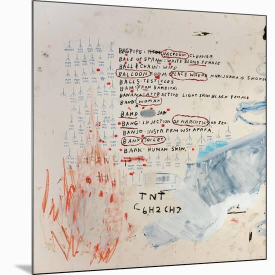 Neu-Jean-Michel Basquiat-Mounted Giclee Print