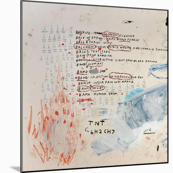 Neu-Jean-Michel Basquiat-Mounted Giclee Print