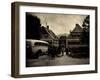 Neubeuern Inn, Straßenansicht, Reisebus, Passagiere-null-Framed Giclee Print